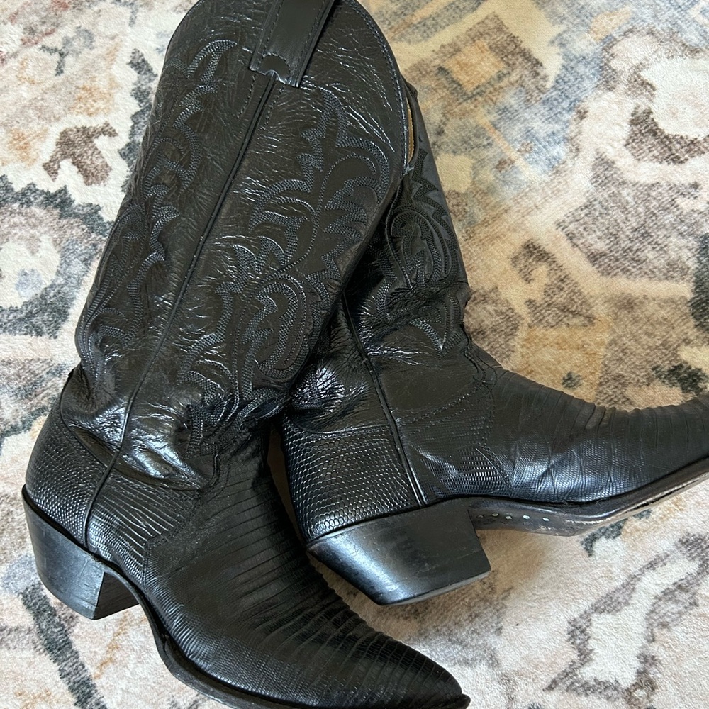 Justin’s Cowgirl Boots Iguana Leather